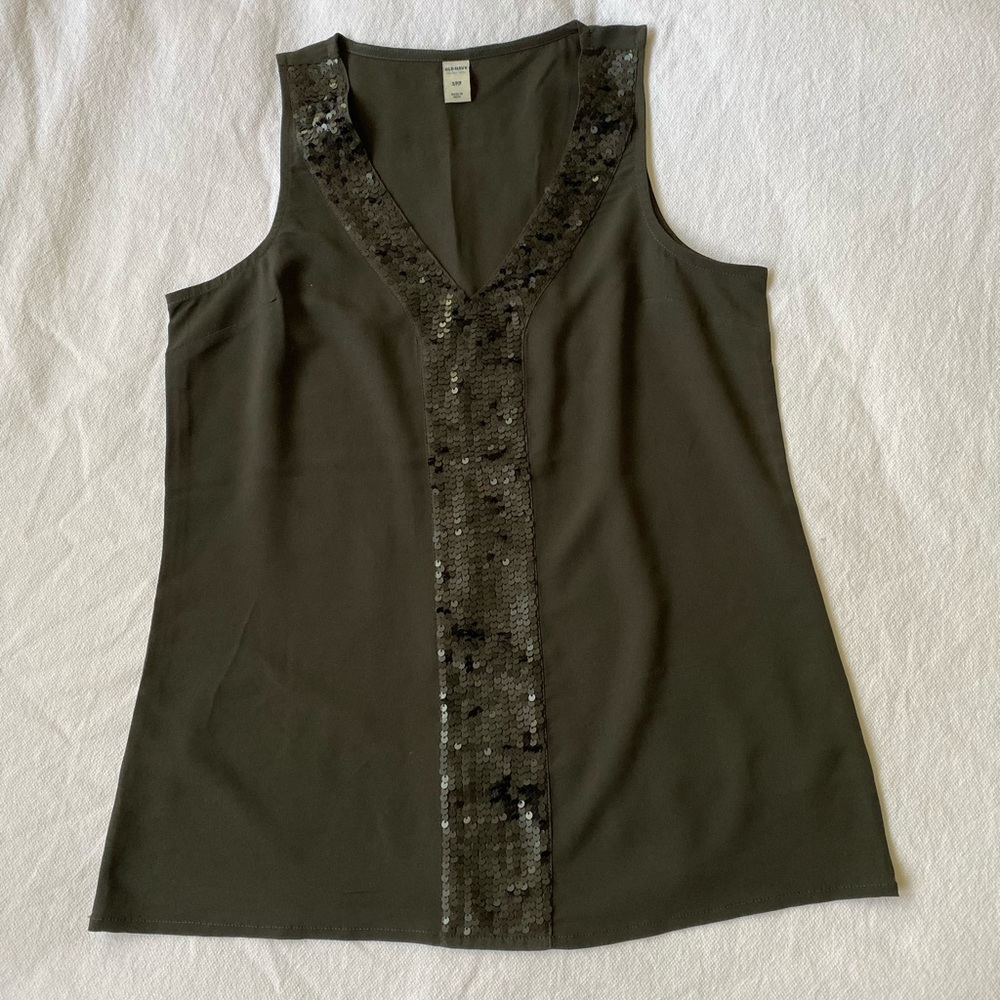 Old Navy sequin tank